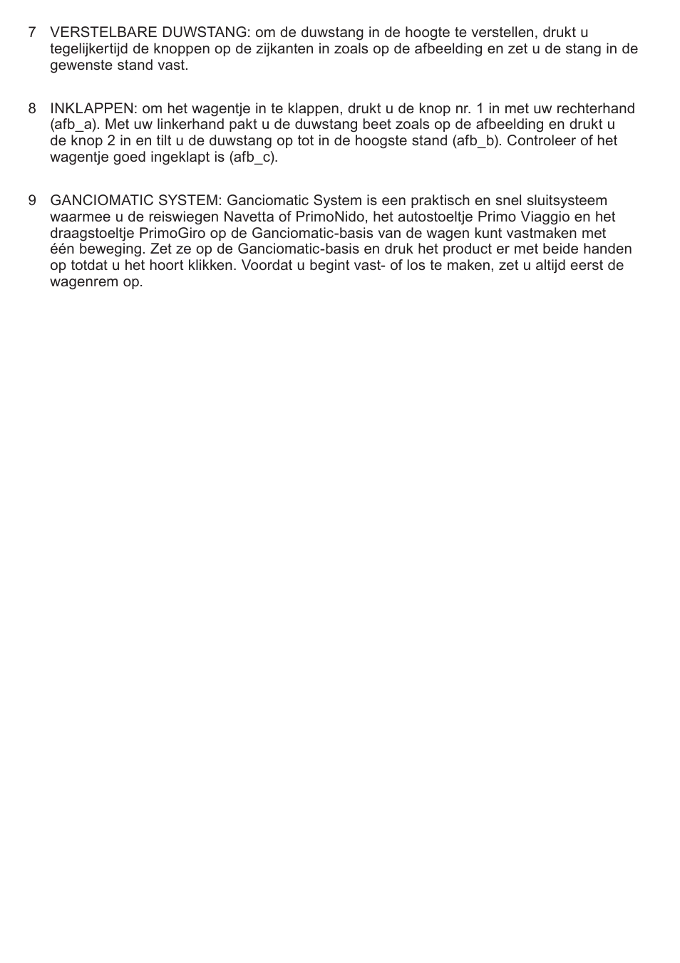Peg-Perego Caravel 22 User Manual | Page 27 / 56