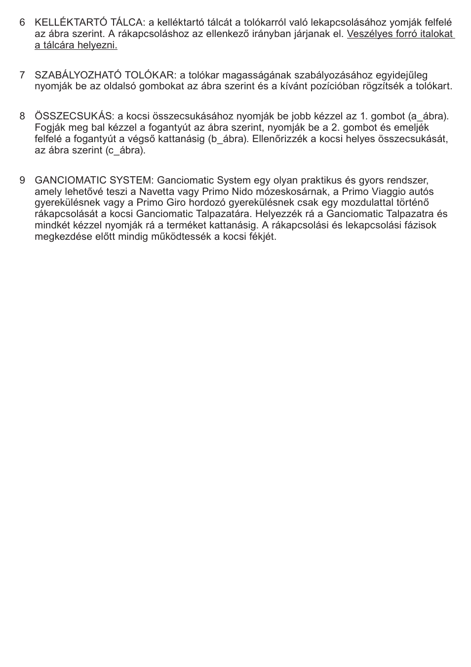 Peg-Perego Caravel 22 User Manual | Page 42 / 56