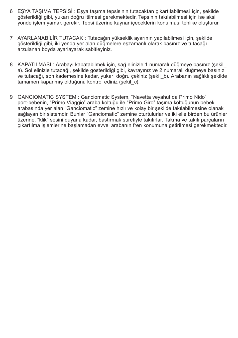 Peg-Perego Caravel 22 User Manual | Page 51 / 56