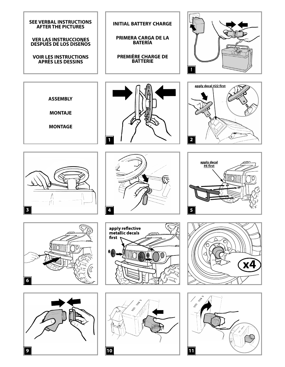 Peg-Perego GATOR HPX SE IGOD0051 User Manual | Page 2 / 20
