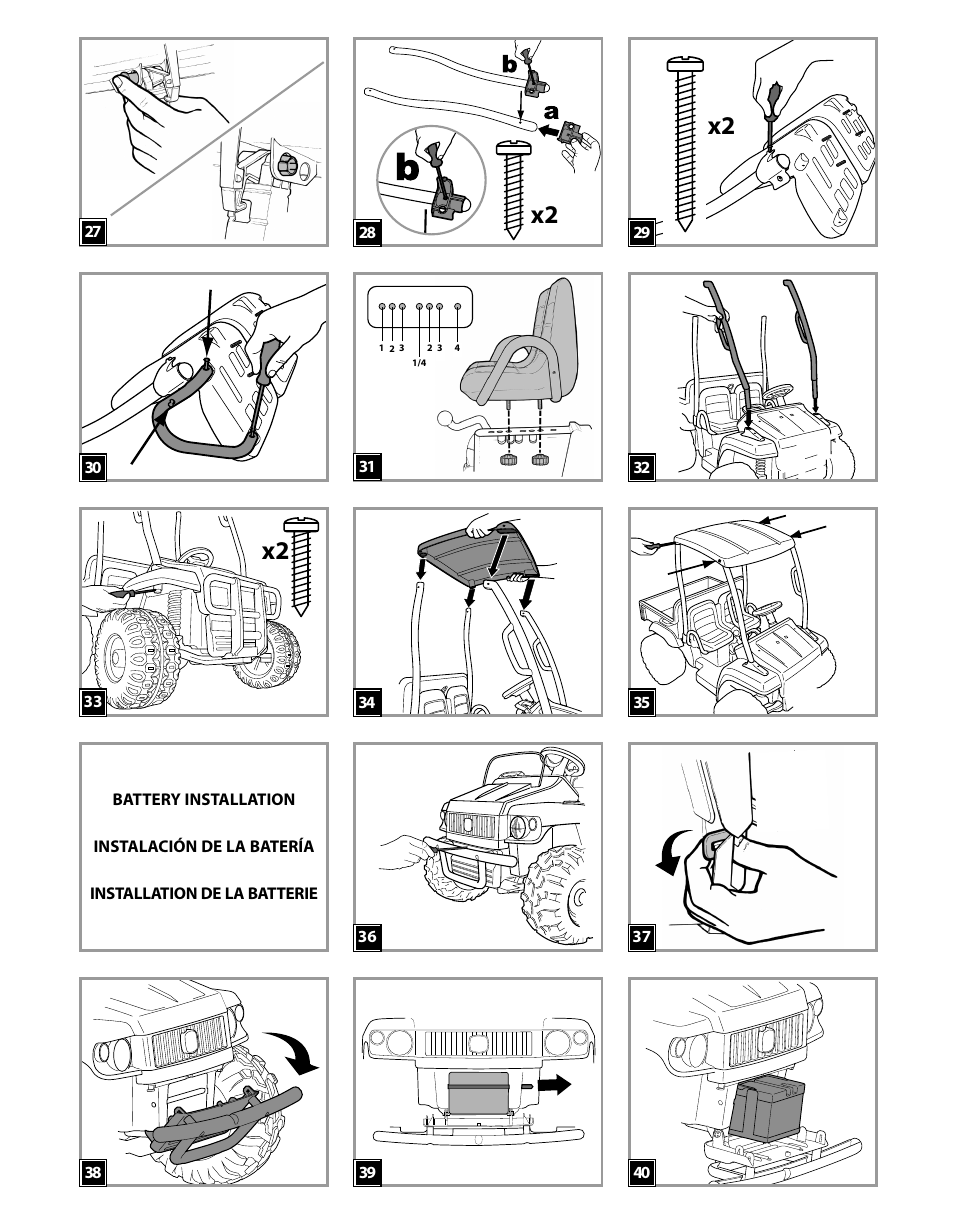 Peg-Perego GATOR HPX SE IGOD0051 User Manual | Page 4 / 20