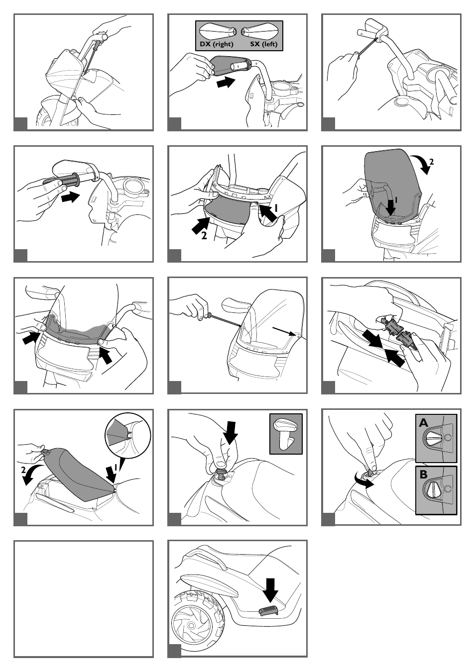 Peg-Perego DUCATI 1098 User Manual | Page 4 / 24