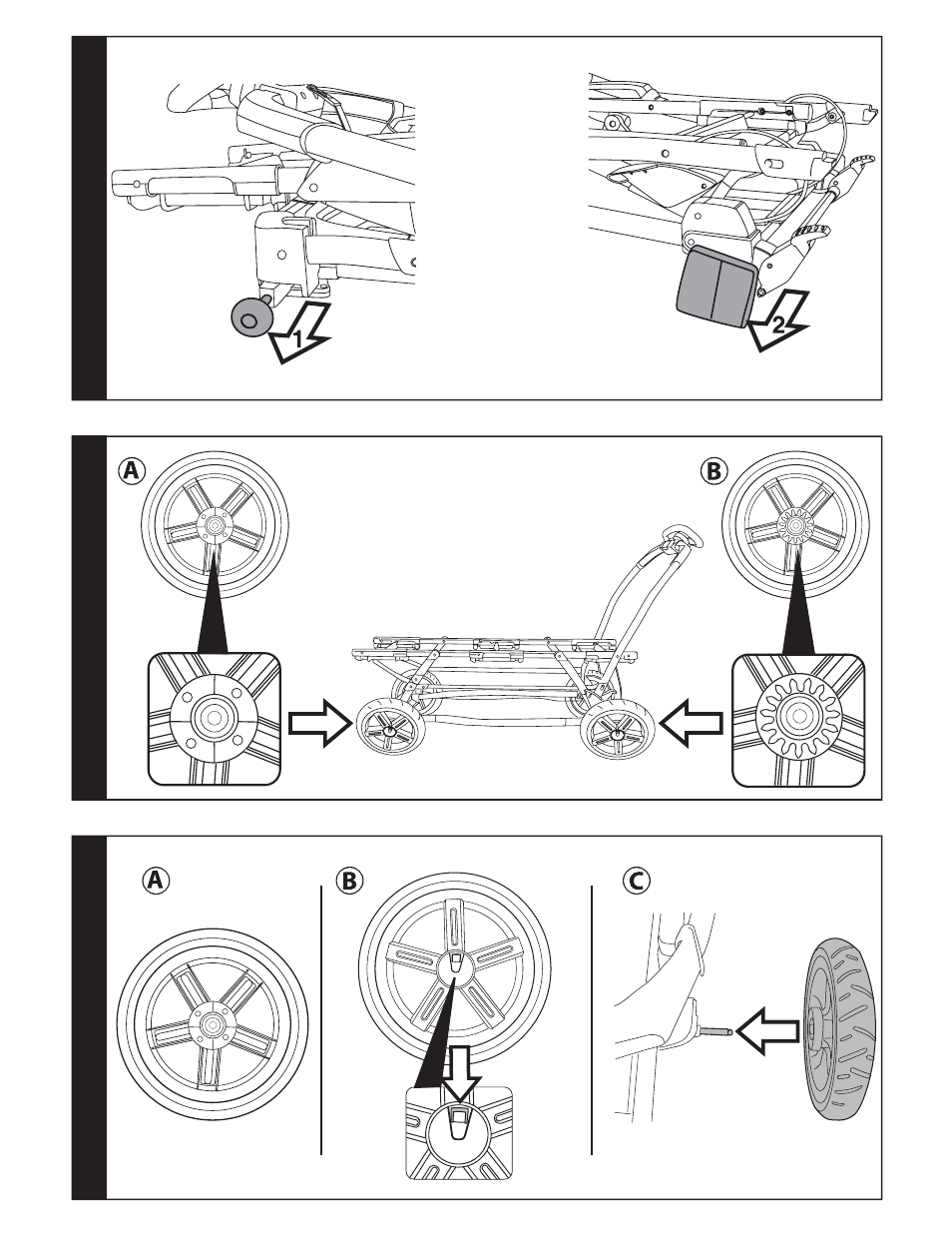 Peg-Perego TRIPLETTE SW SPST5981GR User Manual | Page 2 / 12