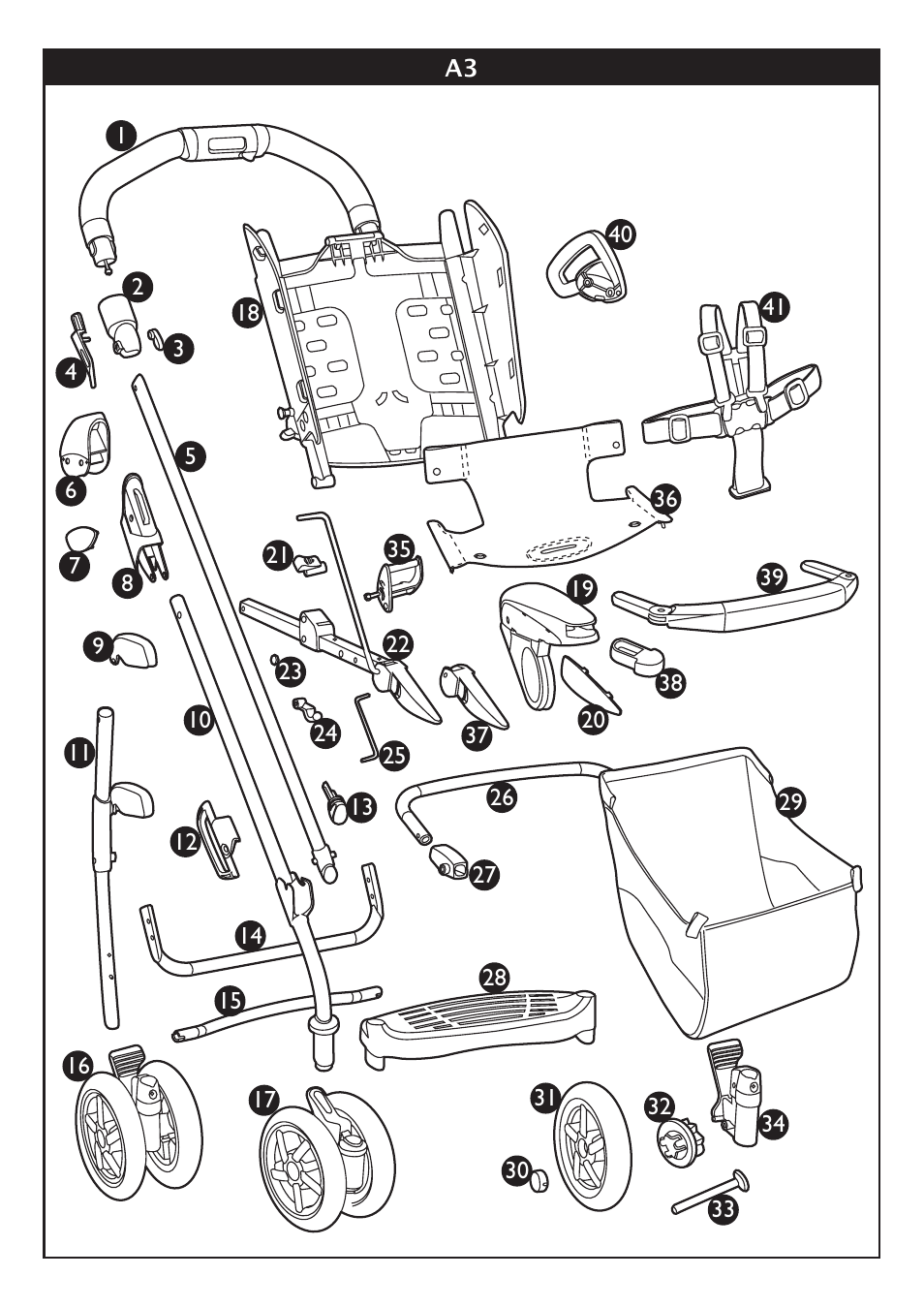 Peg-Perego A3 User Manual | Page 10 / 52