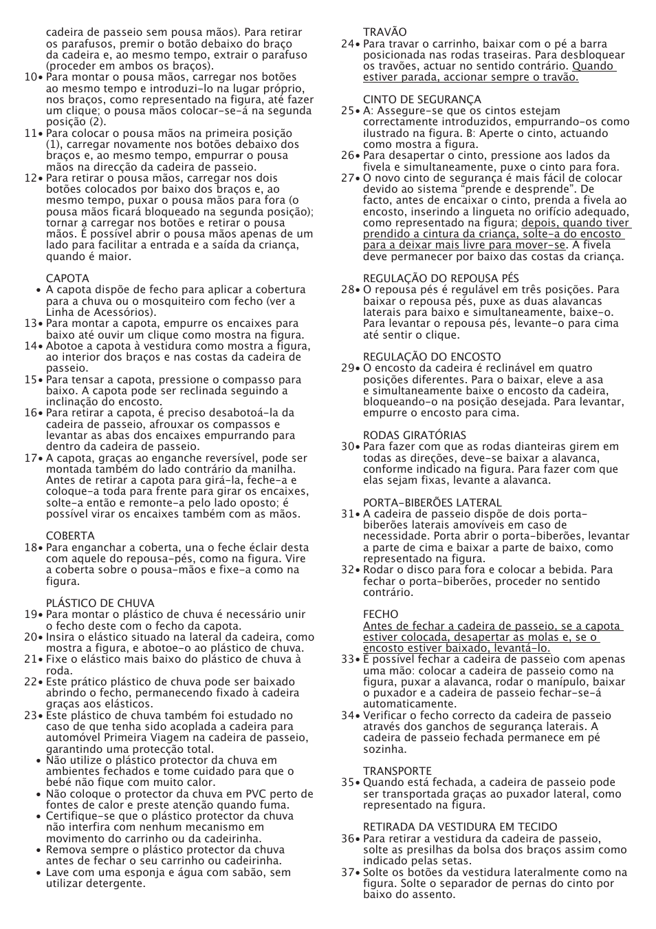 Peg-Perego A3 User Manual | Page 28 / 52