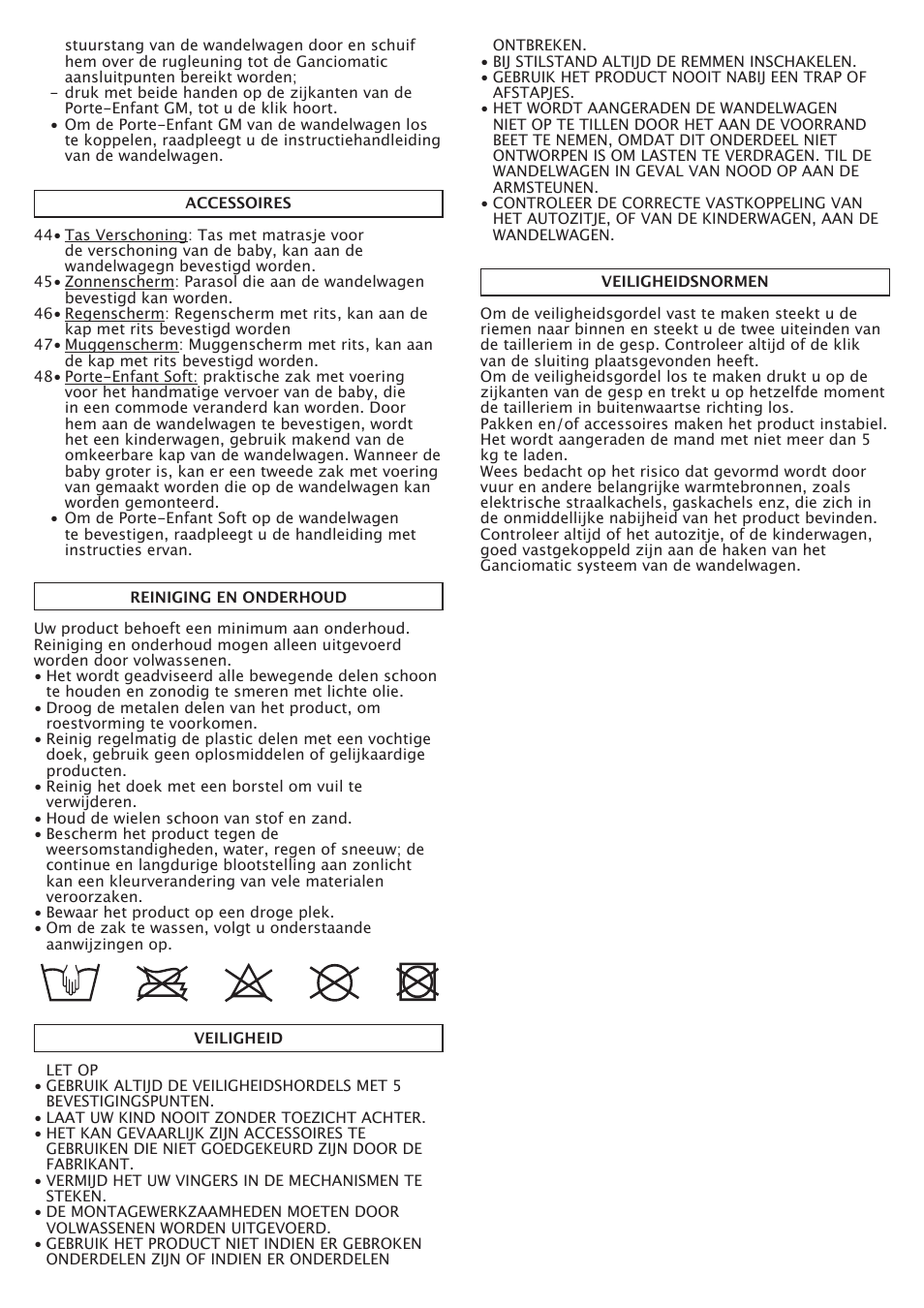 Peg-Perego A3 User Manual | Page 33 / 52