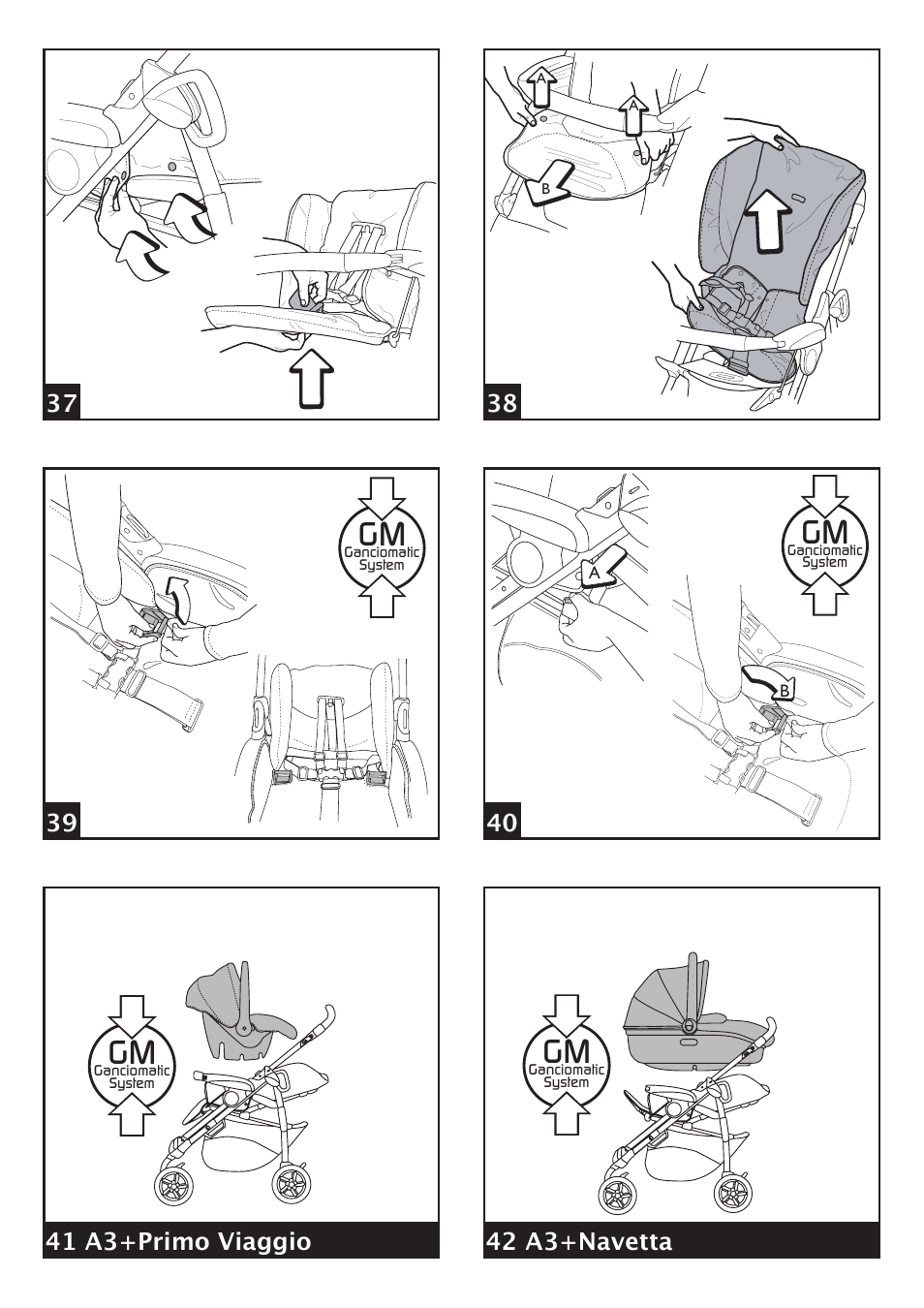 Peg-Perego A3 User Manual | Page 8 / 52