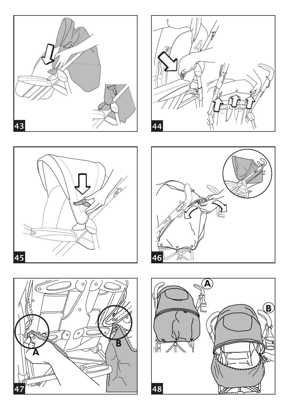 Ab a b | Peg-Perego Pliko P3 Naked User Manual | Page 9 / 80