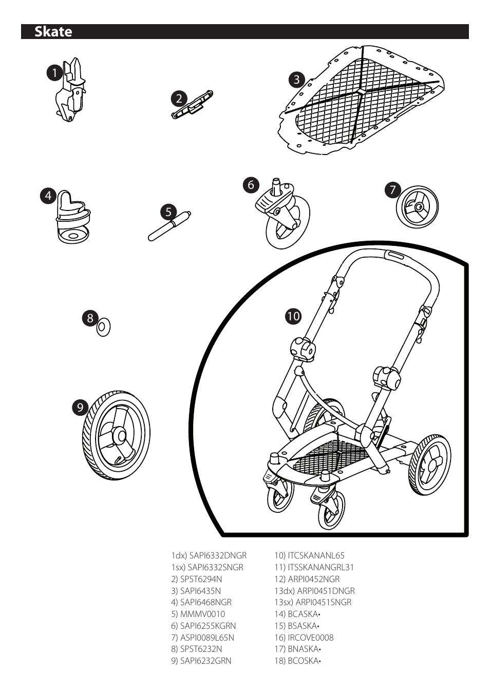 Skate | Peg-Perego SKATE User Manual | Page 12 / 32