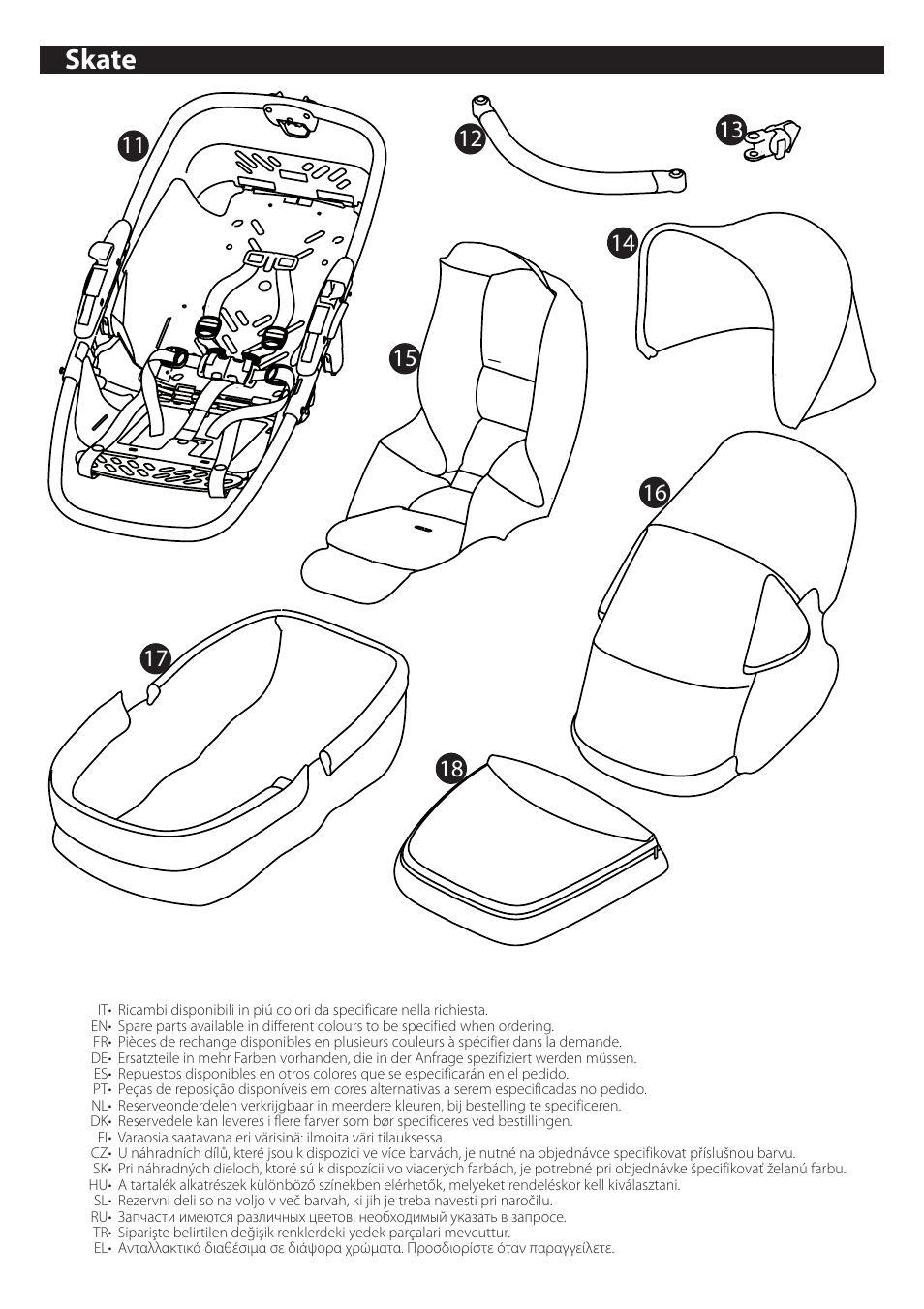 Skate | Peg-Perego SKATE User Manual | Page 13 / 32