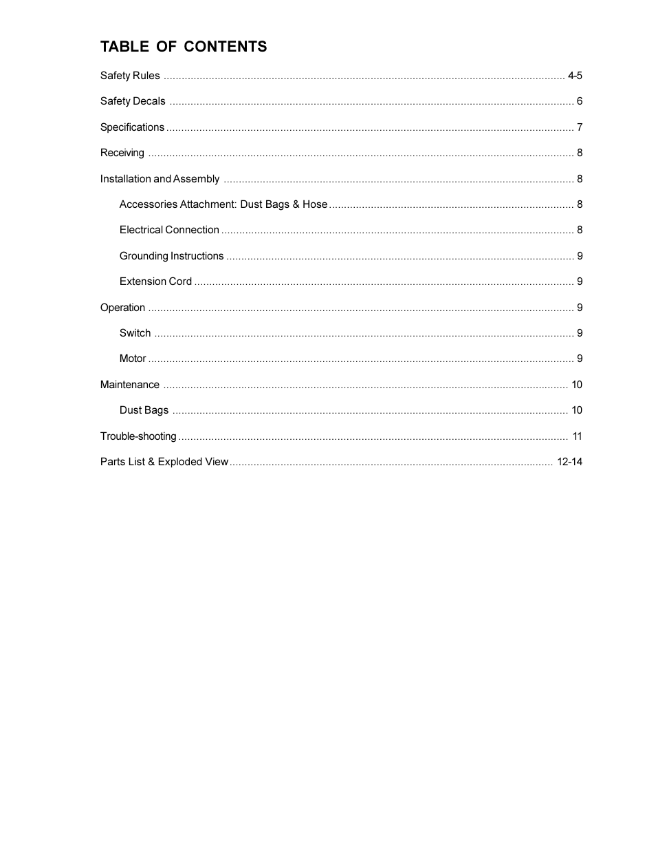 Powermatic 75 User Manual | Page 3 / 16