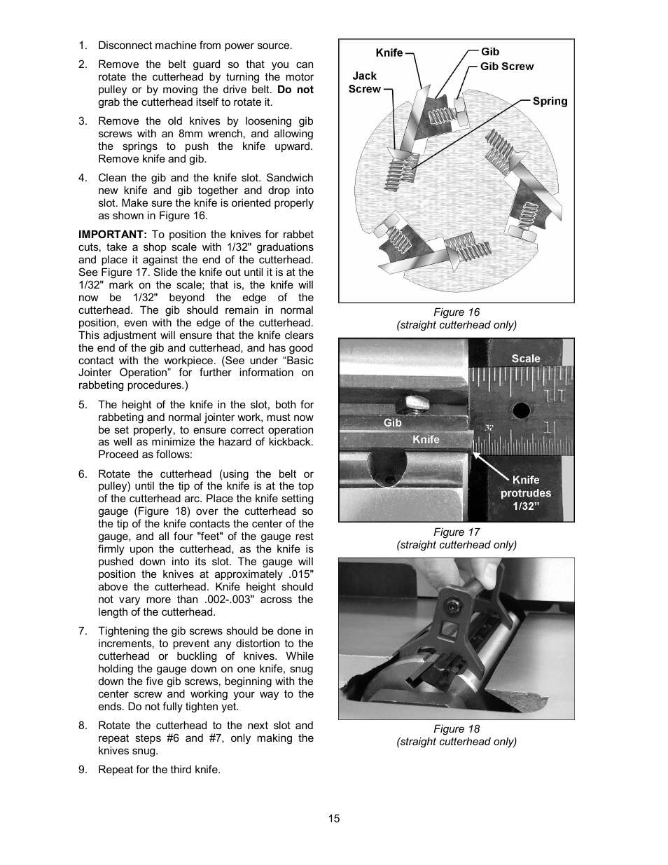 Powermatic 60HH User Manual | Page 15 / 44