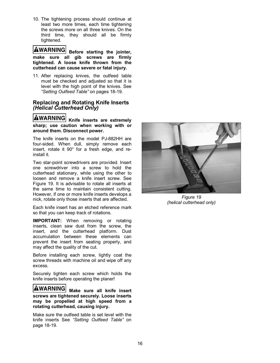 Powermatic 60HH User Manual | Page 16 / 44