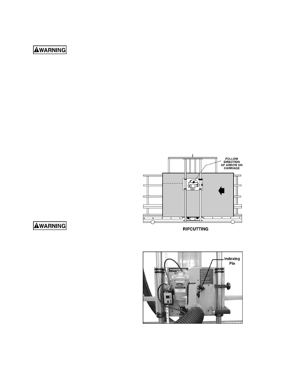 Ripcutting | Powermatic 511 User Manual | Page 13 / 36