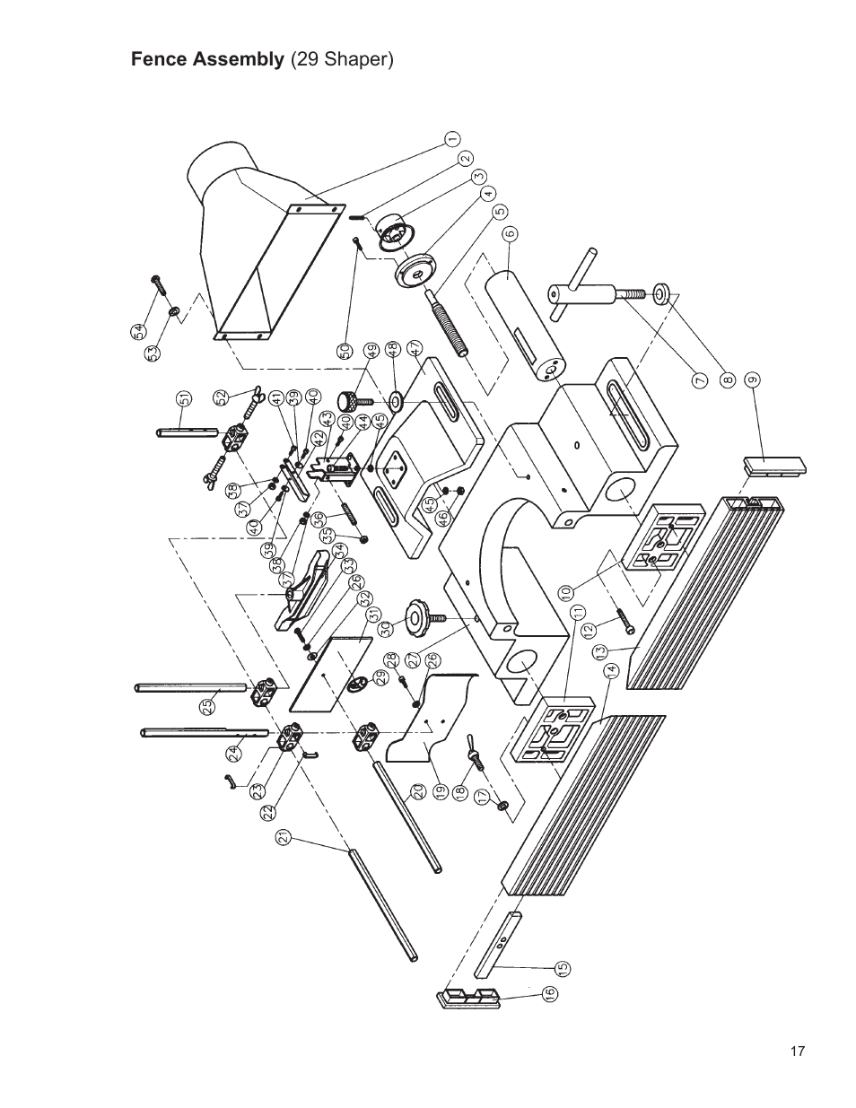 Powermatic Wood Shaper 29 User Manual | Page 17 / 28