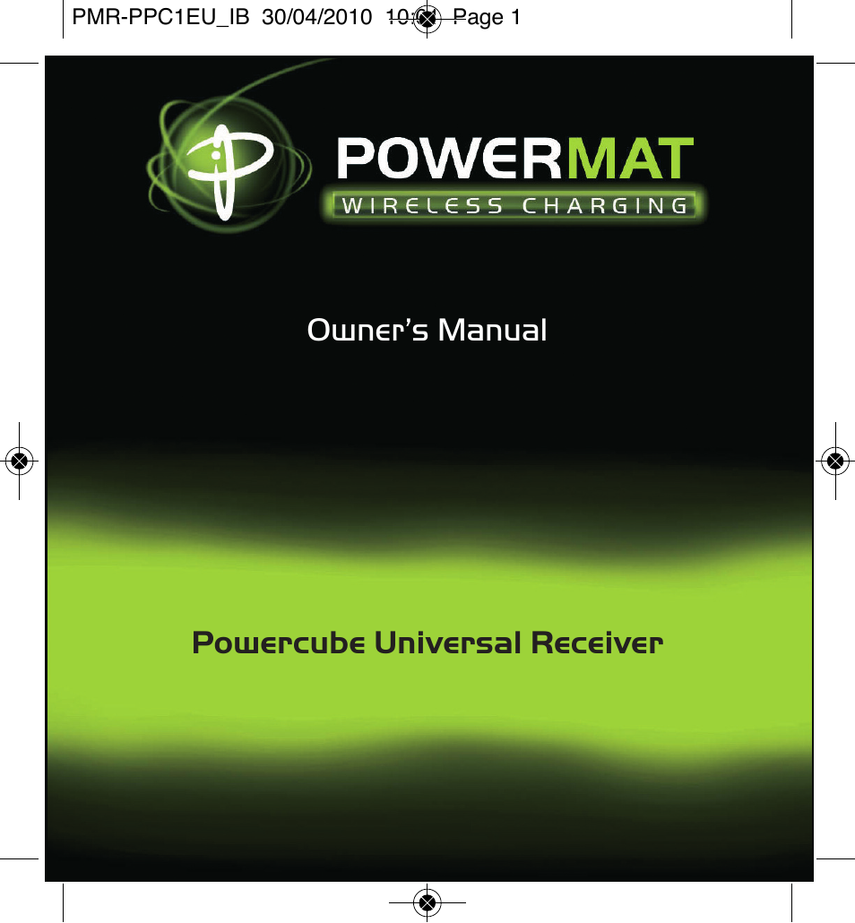 Powermatic POWERMAT PMR-PPC1EU_IB User Manual | 44 pages