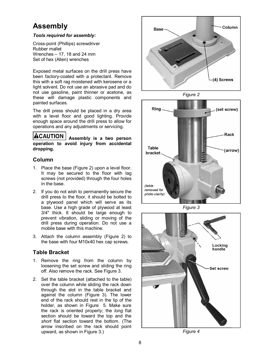 Assembly | Powermatic 2800 User Manual | Page 8 / 24