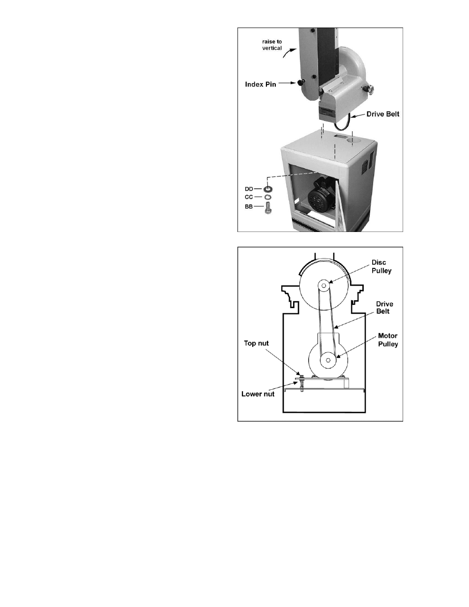 Assembly, Installing sander on stand | Powermatic 1791291K User Manual | Page 10 / 32
