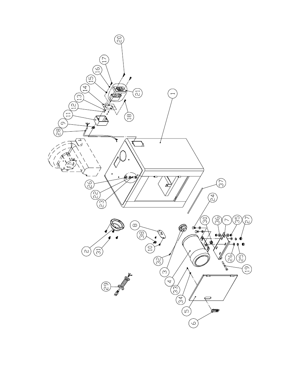 31a stand assembly (1ph) | Powermatic 1791291K User Manual | Page 23 / 32