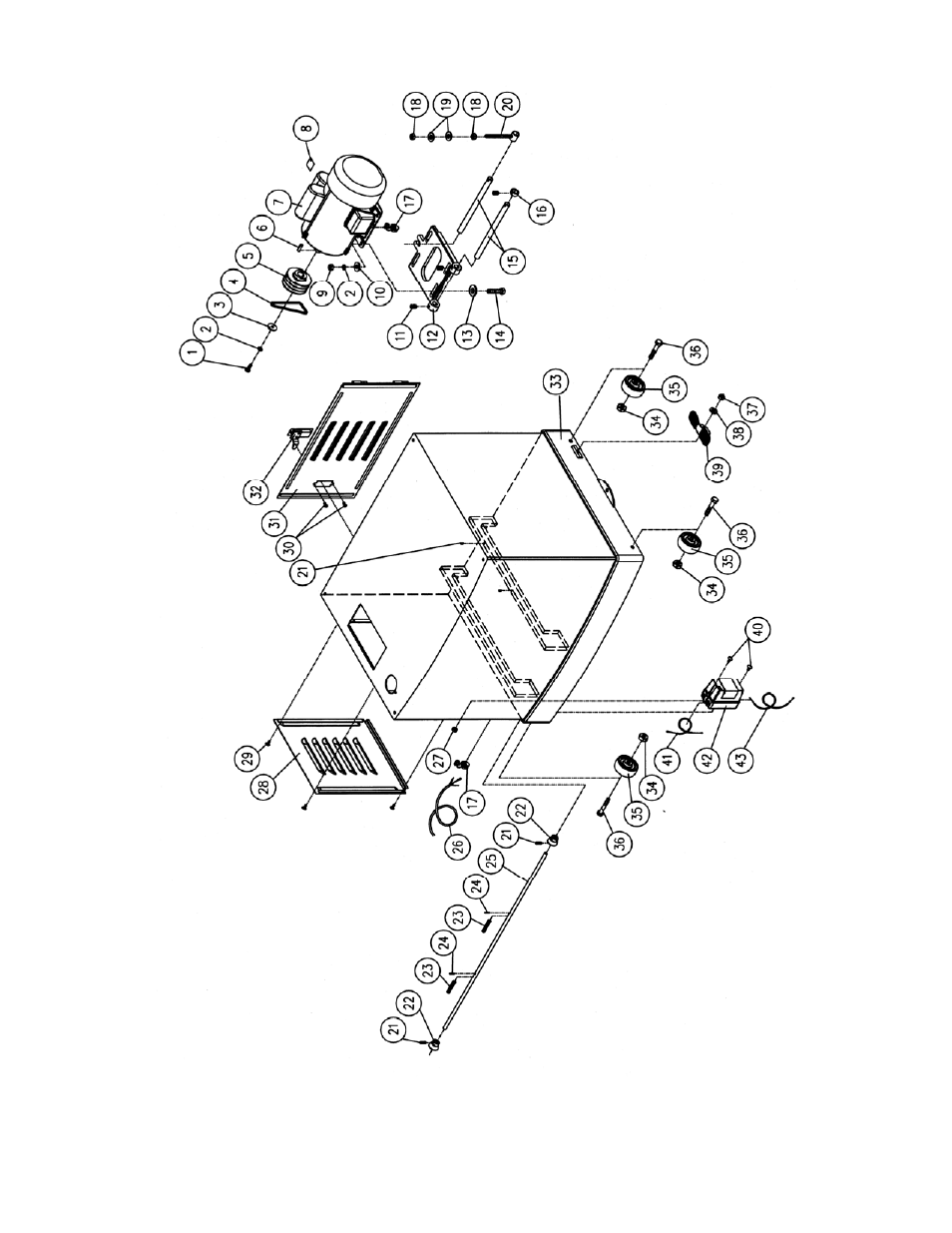 Stand assembly | Powermatic PM15 User Manual | Page 34 / 40