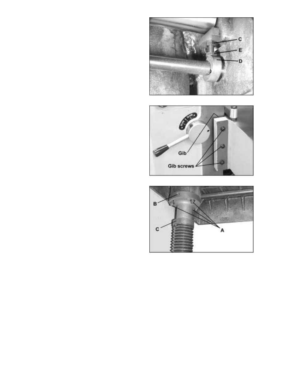 Table adjustments | Powermatic 201HH User Manual | Page 15 / 36