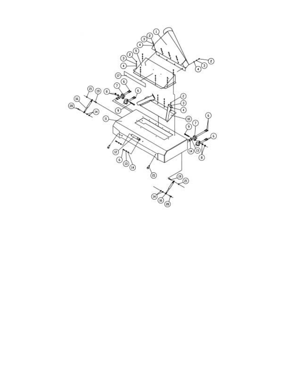 Top cover assembly | Powermatic 201HH User Manual | Page 30 / 36