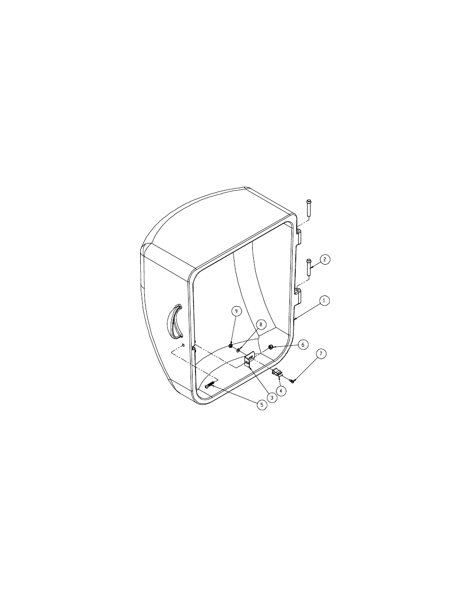 Motor cover assembly | Powermatic PM3000 User Manual | Page 31 / 36