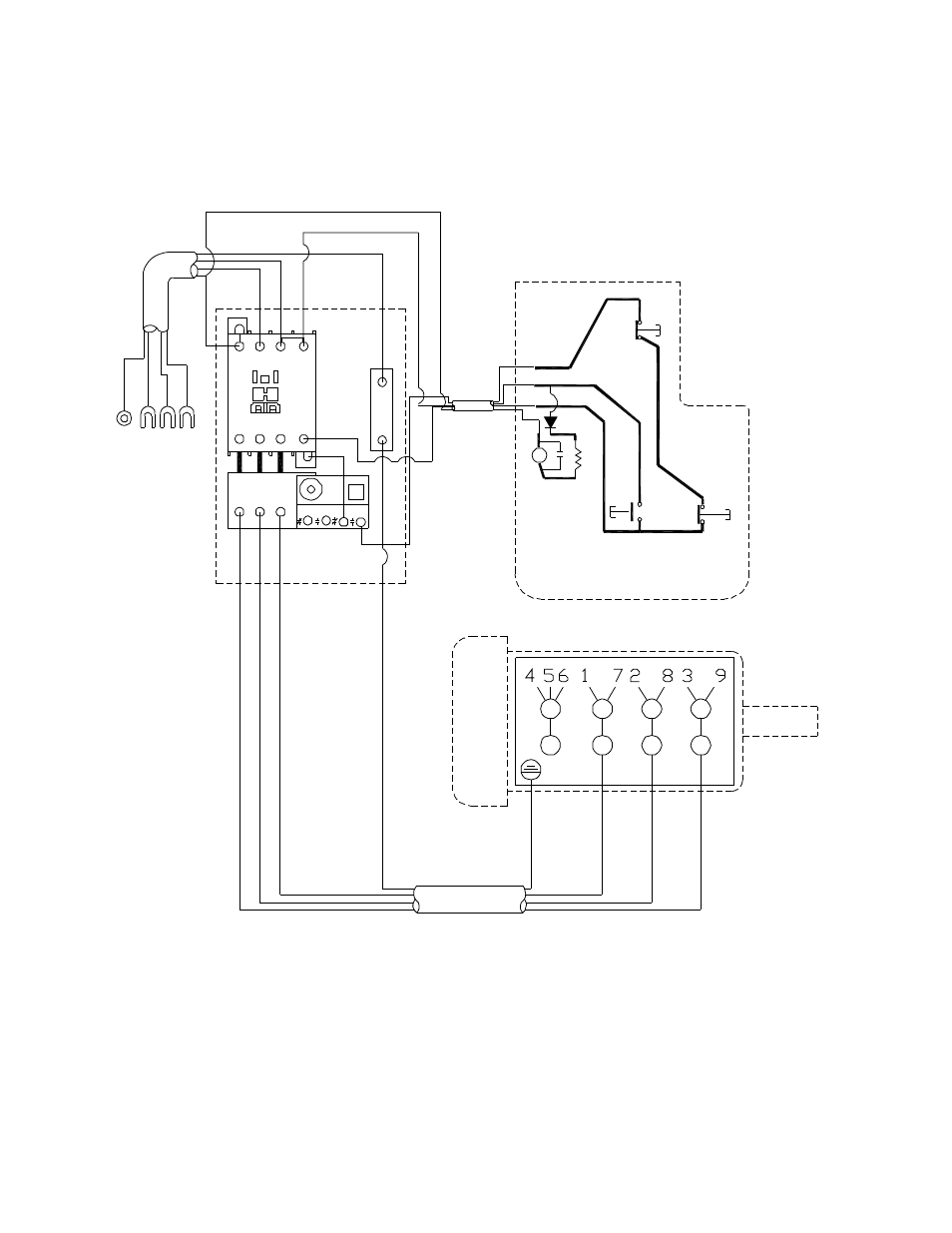 Electrical connections – 7.5hp 3ph 230v, Magnetic switch electrical board motor | Powermatic PM3000 User Manual | Page 34 / 36