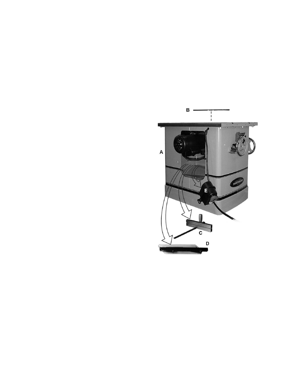 Shipping contents | Powermatic PM3000 User Manual | Page 7 / 36