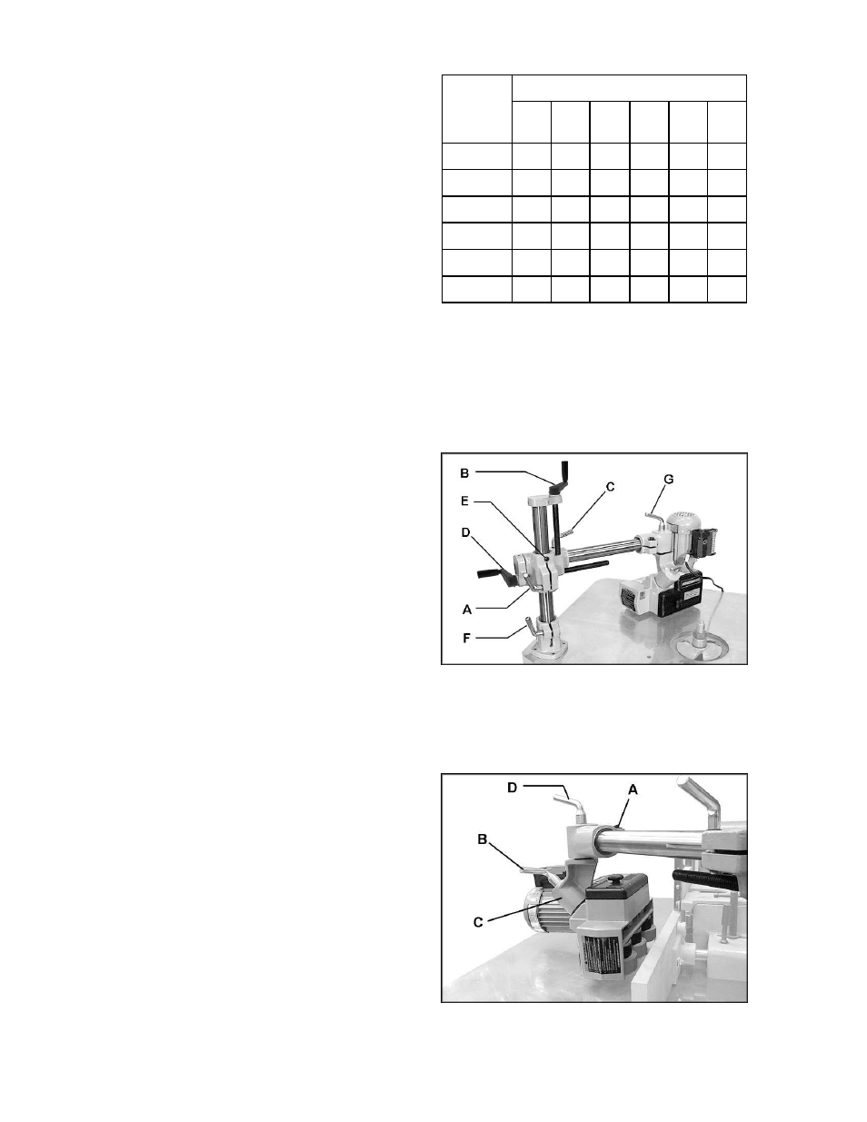 Adjustments | Powermatic 3-Roll Powered Stock Feeder PF3-JR User Manual | Page 12 / 28