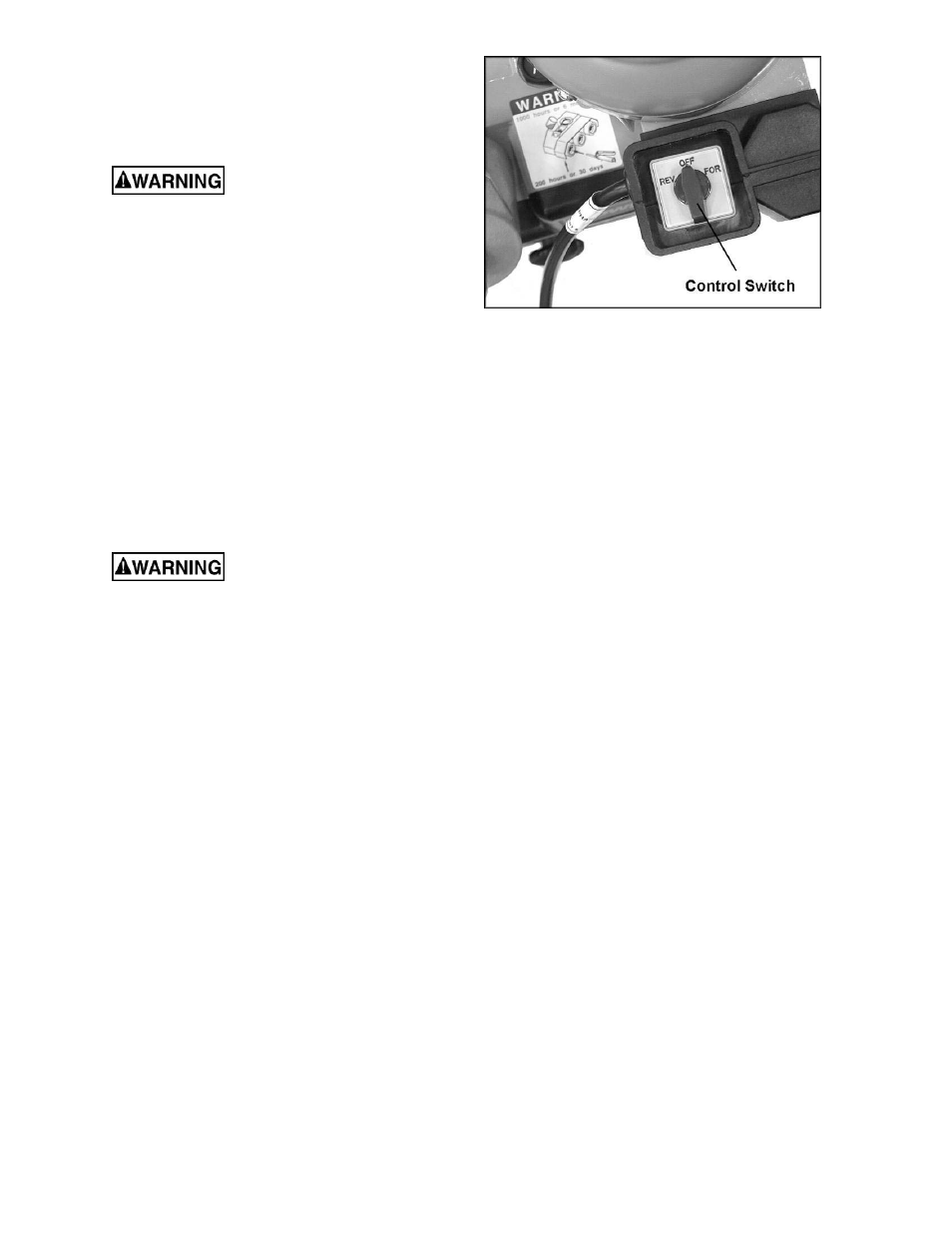 Operating controls, Operation | Powermatic 3-Roll Powered Stock Feeder PF3-JR User Manual | Page 14 / 28
