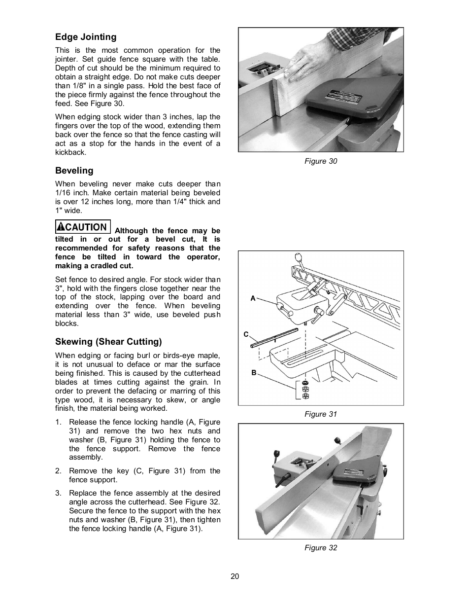 Powermatic 60B User Manual | Page 20 / 40