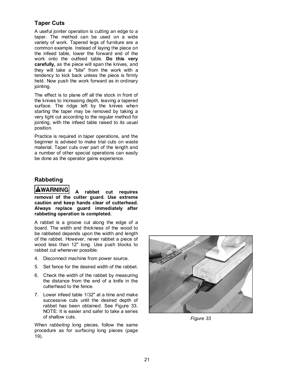 Powermatic 60B User Manual | Page 21 / 40