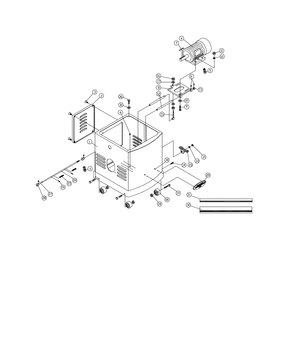 Cabinet assembly | Powermatic 15HH User Manual | Page 36 / 40
