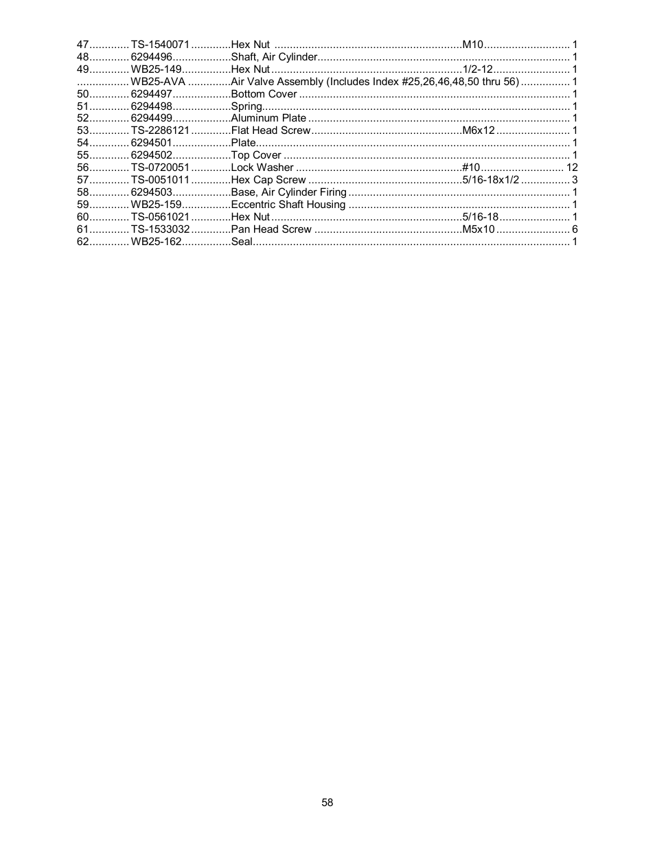 Powermatic WB-43 User Manual | Page 58 / 68