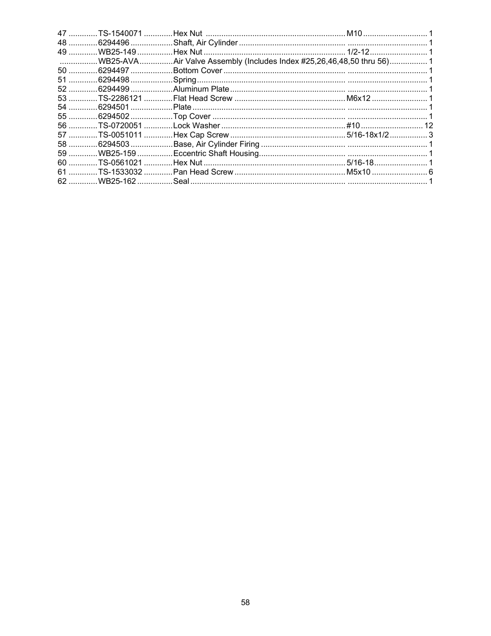 Powermatic WB-25 User Manual | Page 58 / 68