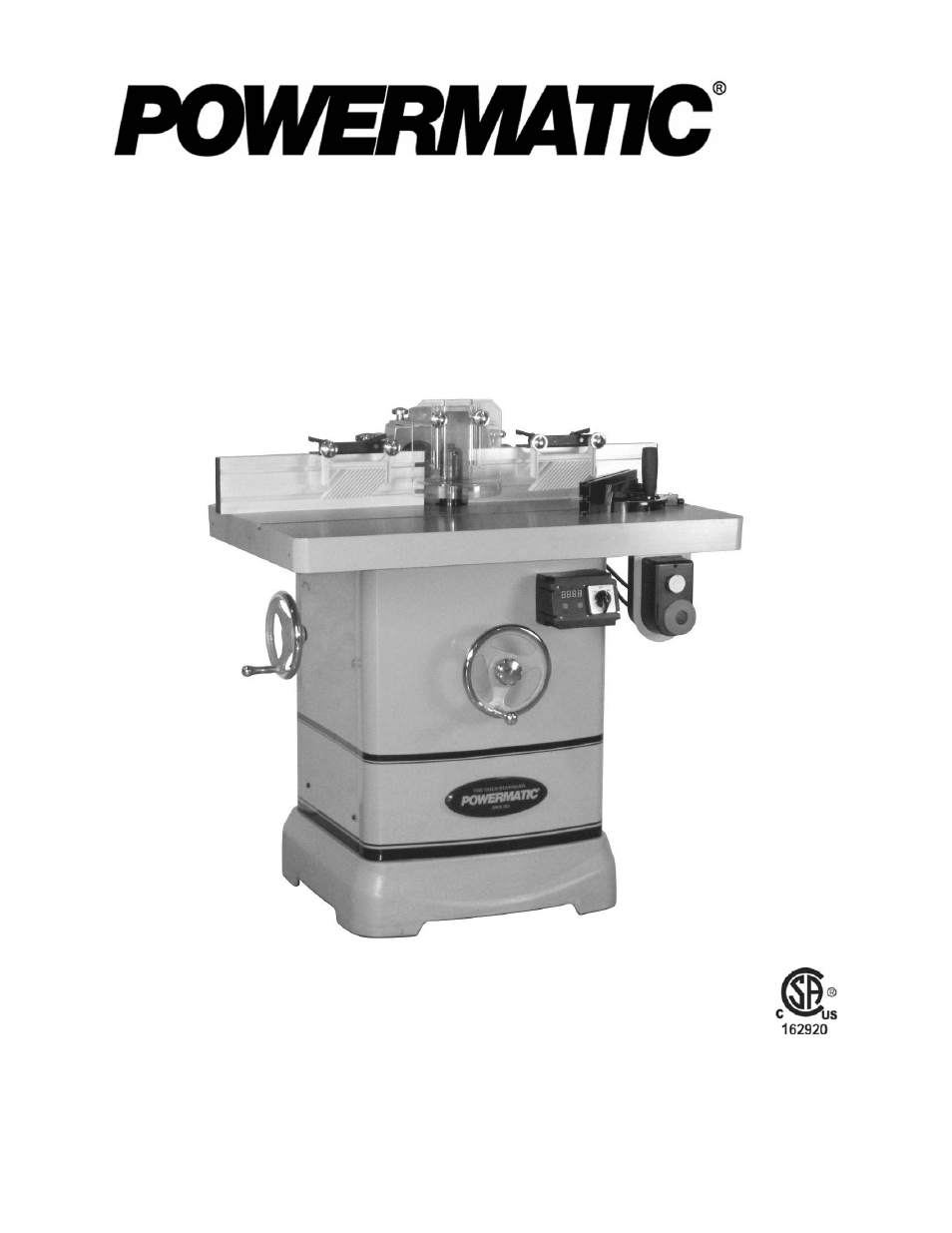 Powermatic 2700 User Manual | 52 pages