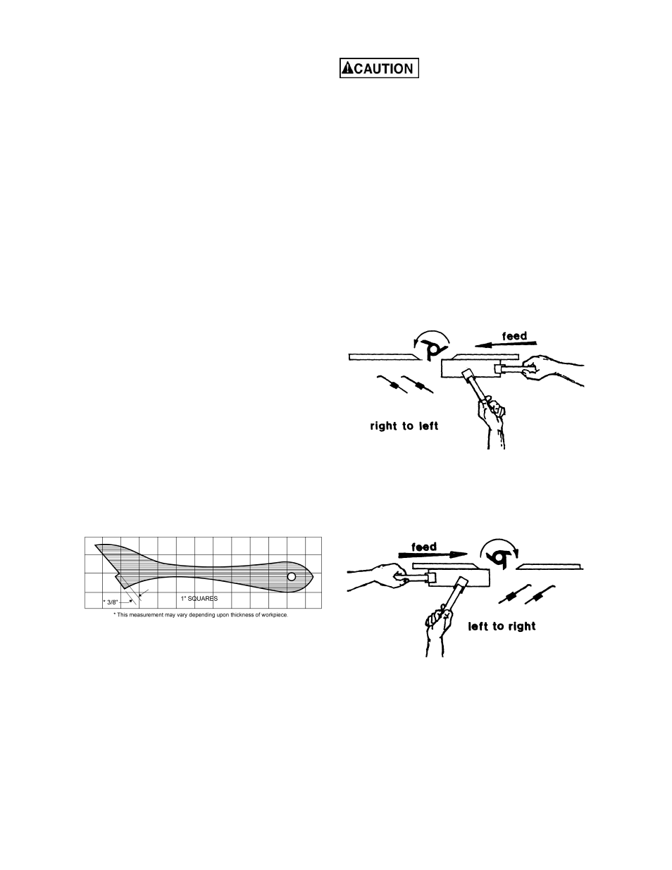 Operations, Overview, Safety devices | Grain direction considerations, Cutter rotation | Powermatic 2700 User Manual | Page 20 / 52