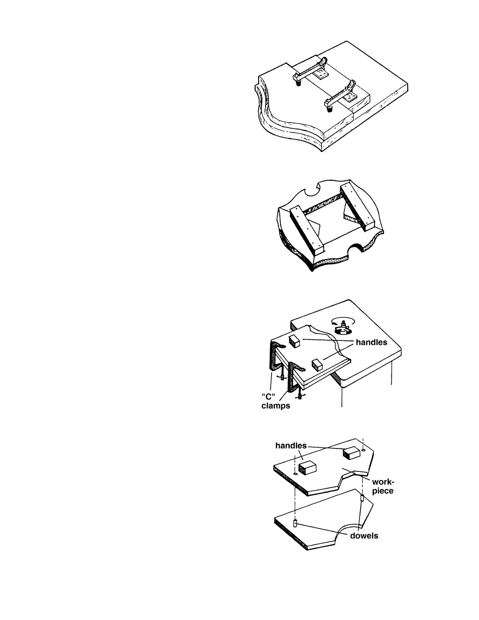 Templates, Securing the template | Powermatic 2700 User Manual | Page 28 / 52