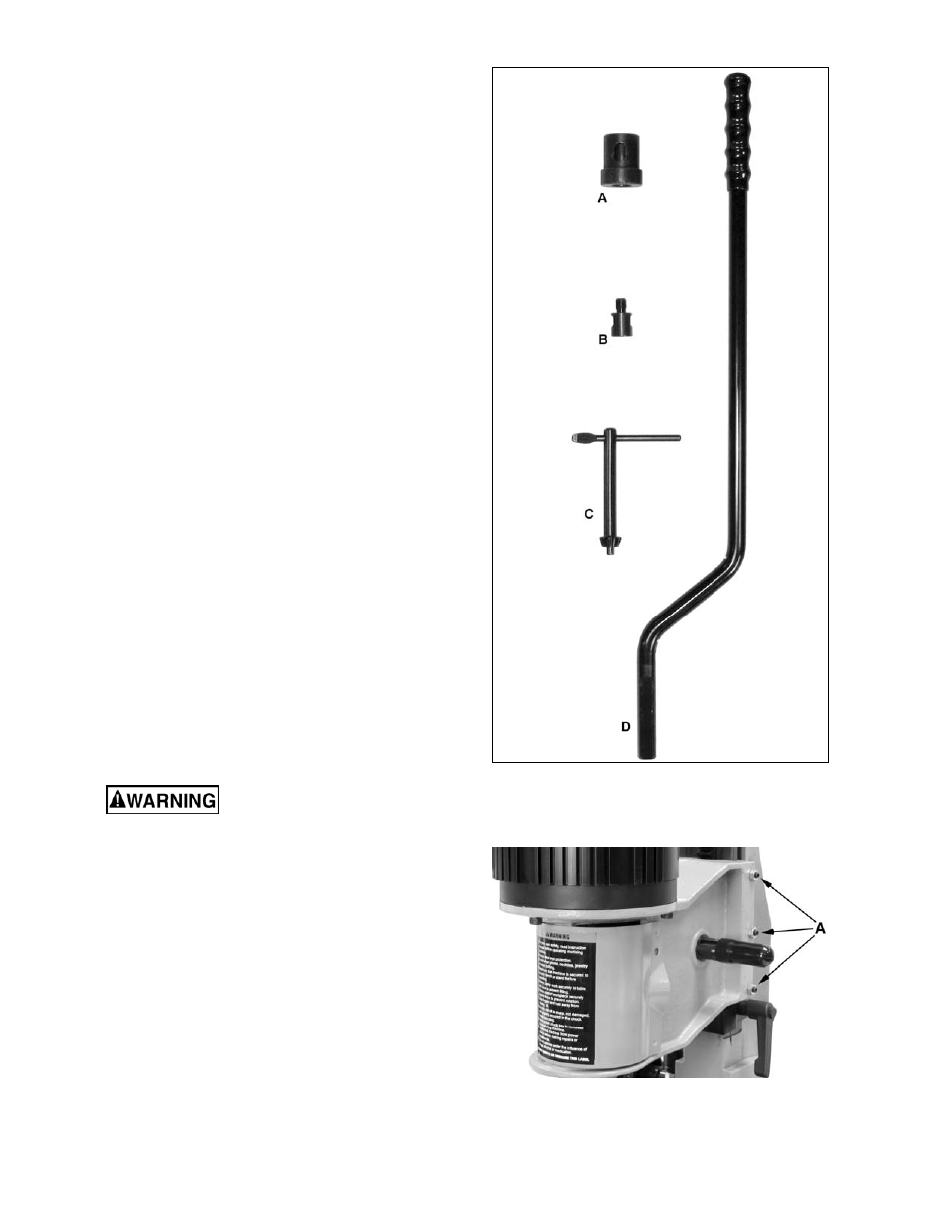 Unpacking, Assembly, Gib screws | Powermatic 701 User Manual | Page 7 / 20