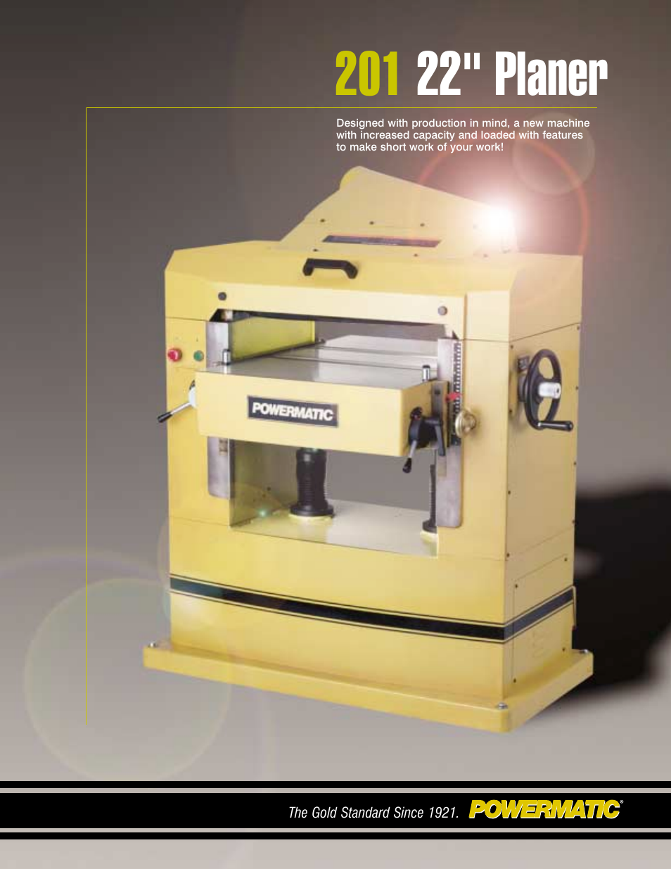 Powermatic 22 User Manual | 4 pages