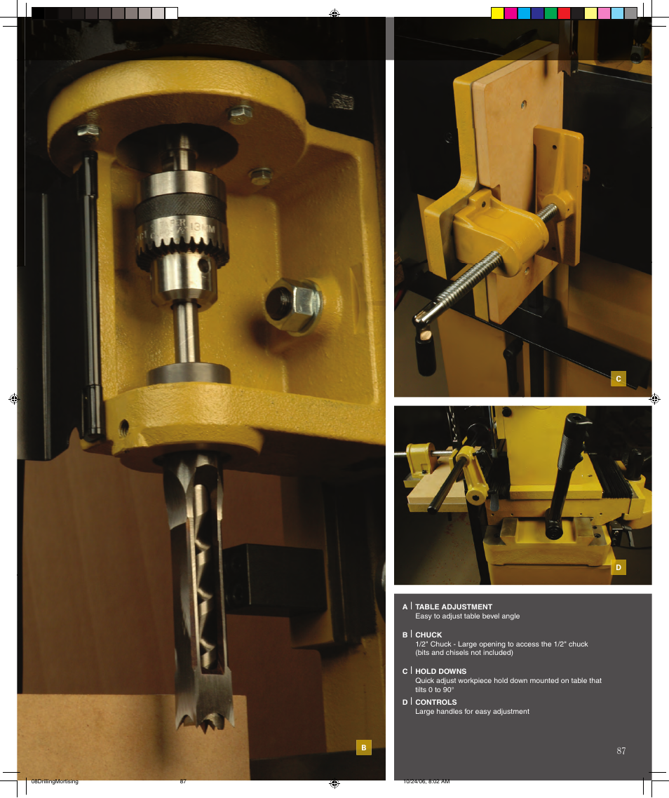 Powermatic PM2800 User Manual | Page 8 / 8