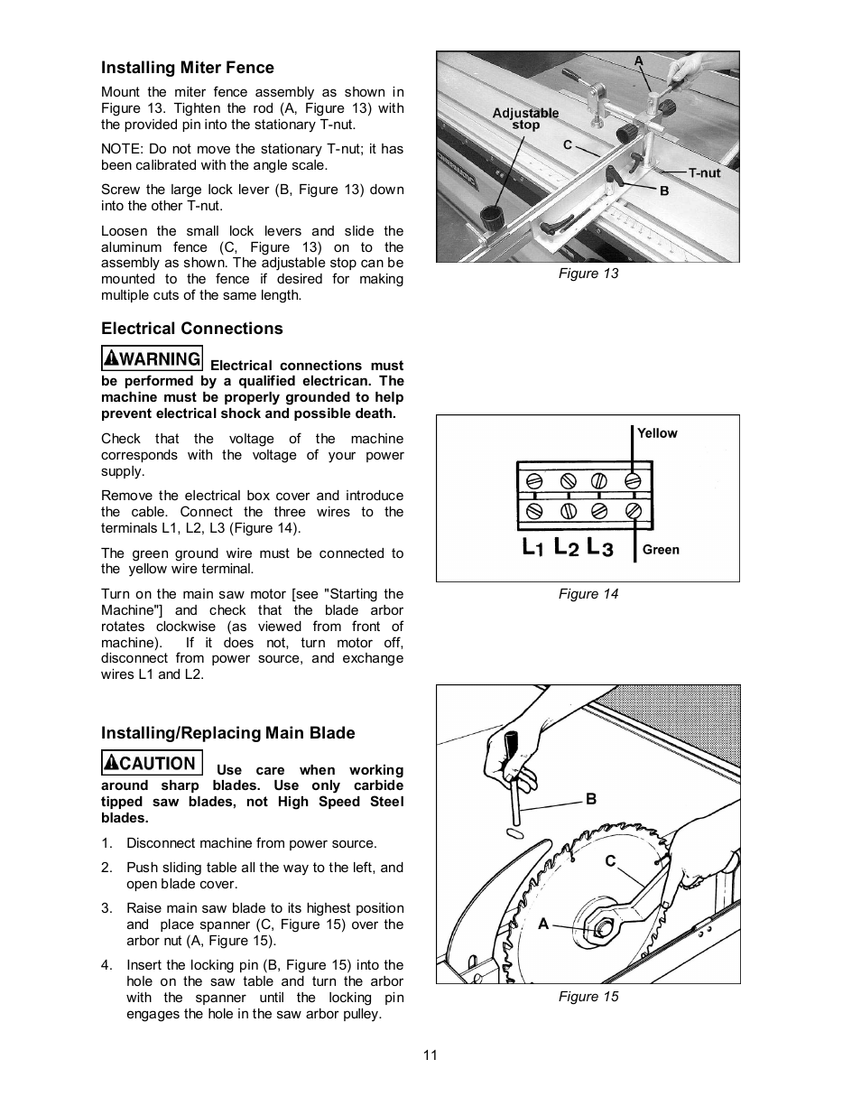 Powermatic HPS67 User Manual | Page 11 / 48