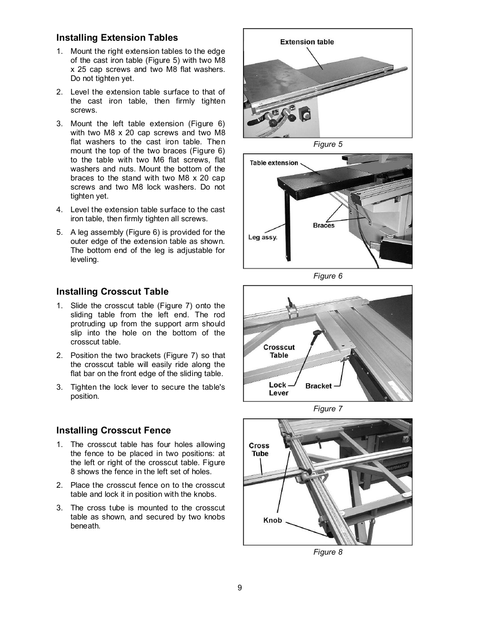 Powermatic HPS67 User Manual | Page 9 / 48