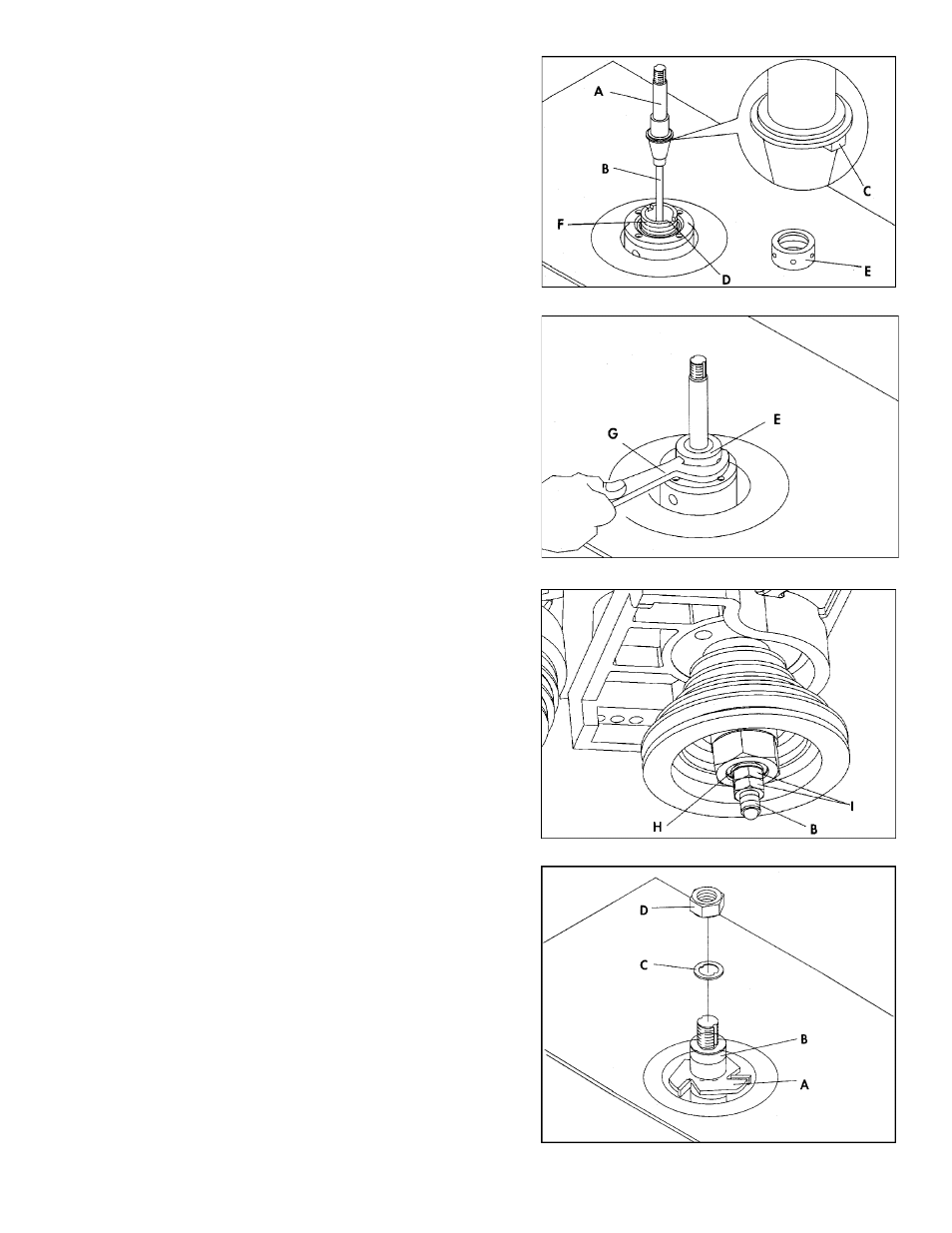 Interchangeable spindle installation, Installing cutters | Powermatic TS29 User Manual | Page 11 / 40