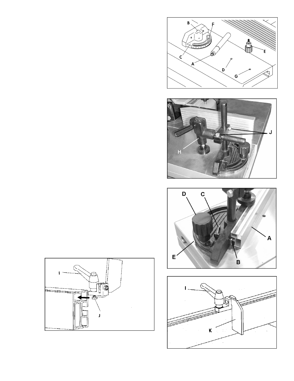 Mitre gauge & clamp, Mitre fence | Powermatic TS29 User Manual | Page 13 / 40