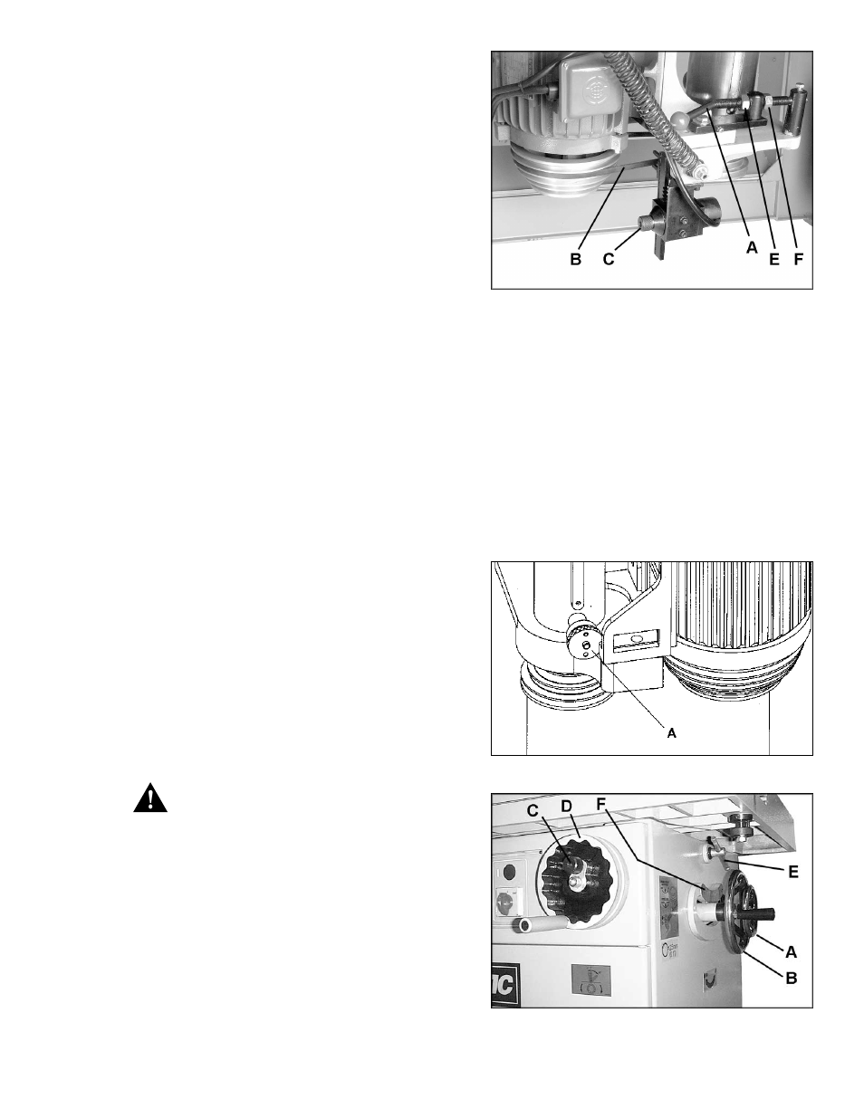 Spindle lock, Spindle vertical travel | Powermatic TS29 User Manual | Page 15 / 40