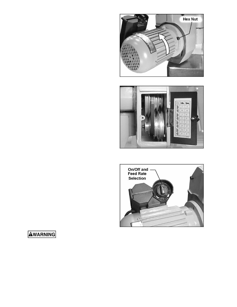 Operating controls, Operation | Powermatic PF-BS User Manual | Page 13 / 24