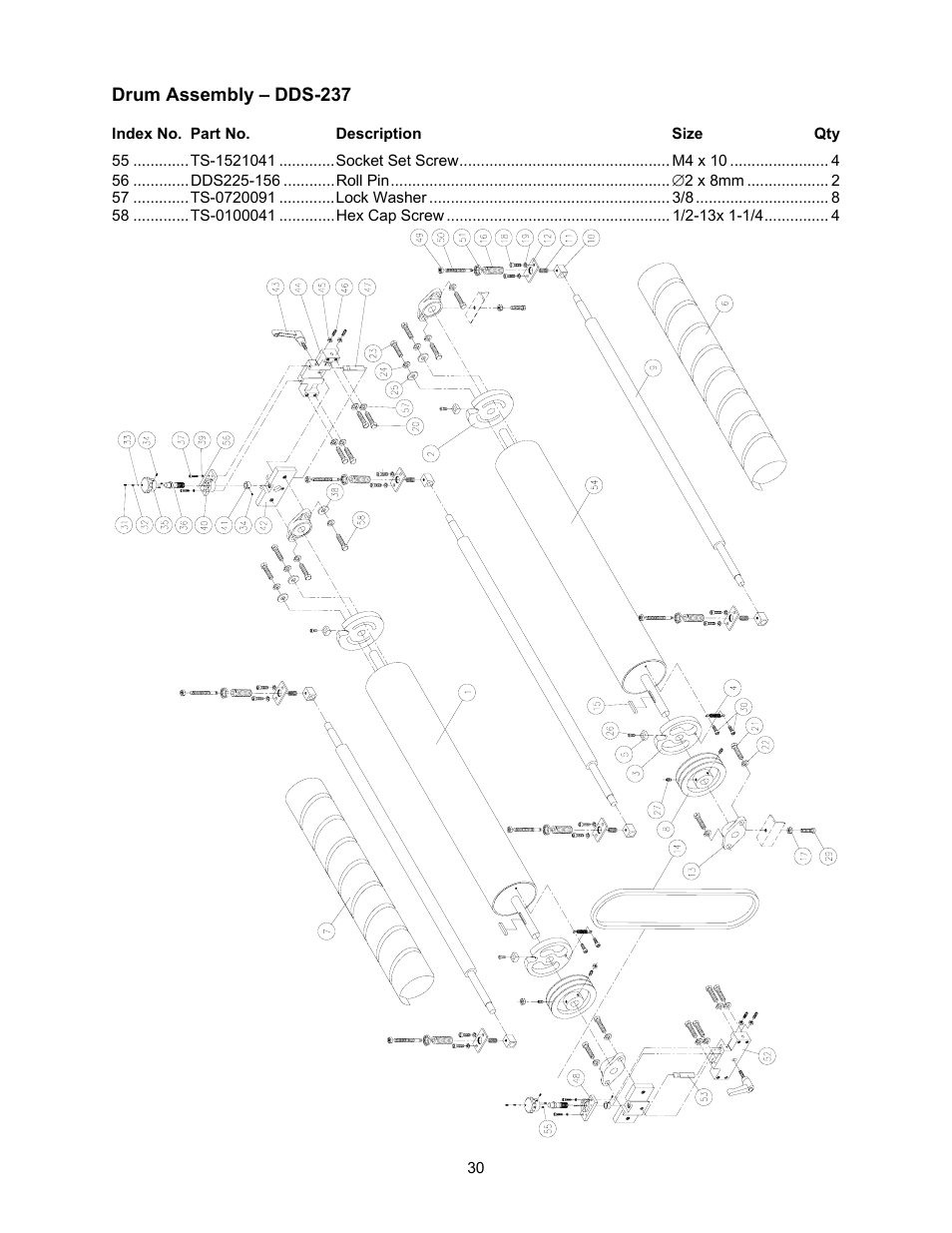 Powermatic DDS-237 User Manual | Page 30 / 44