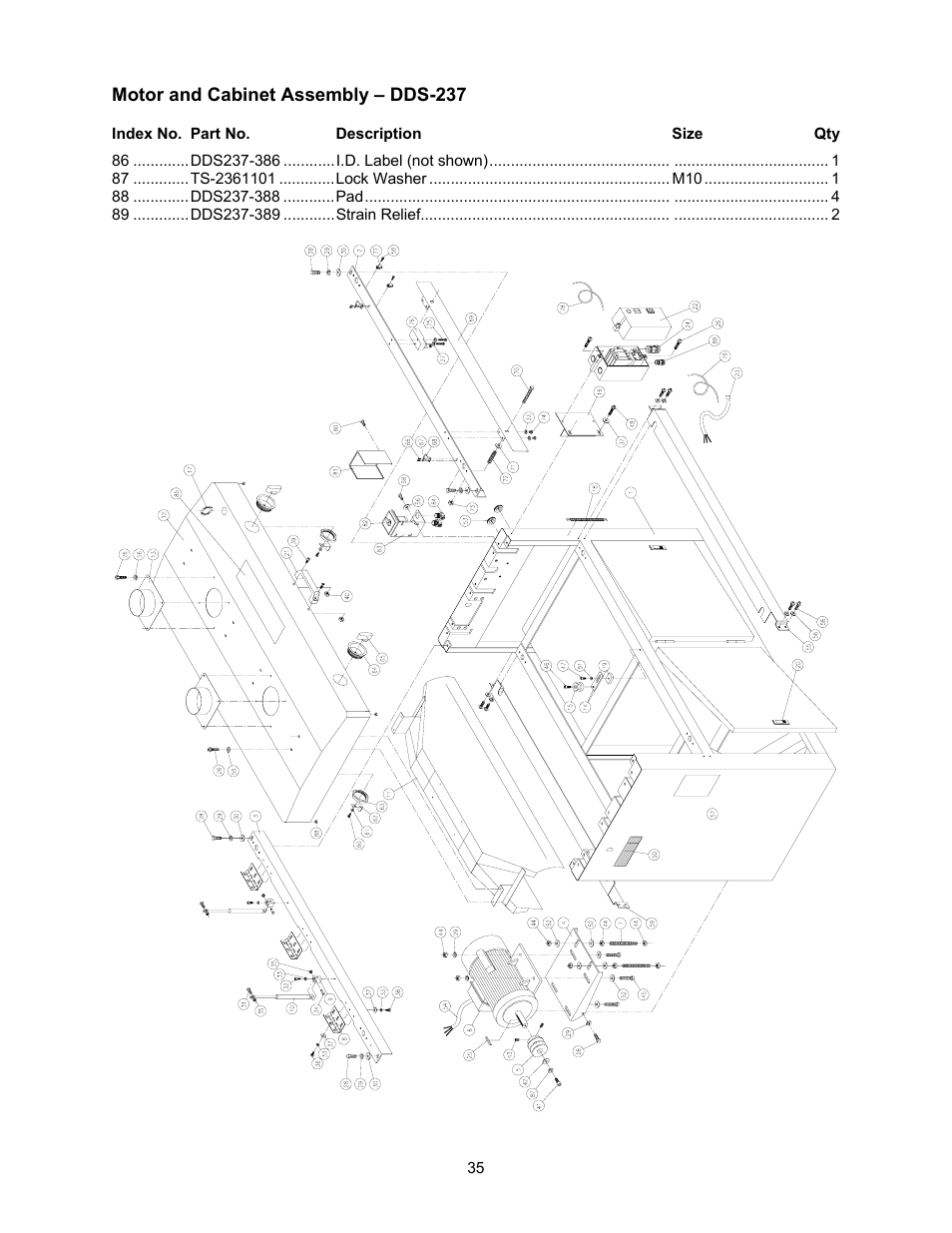 Powermatic DDS-237 User Manual | Page 35 / 44